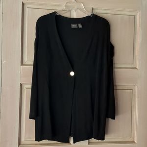 Chico's black travelers jacket